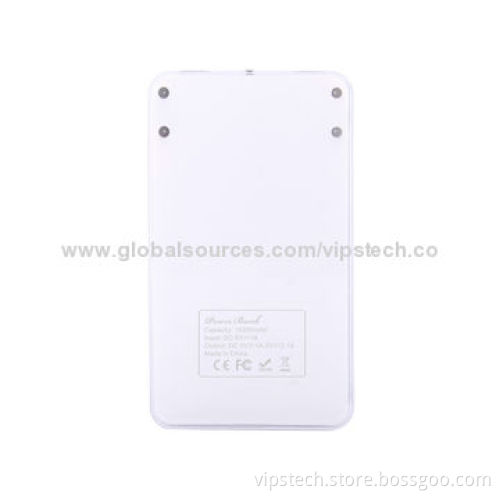 Accessory for iPhone with 11,000mAh True Capacity, Transparent Look, Private Model